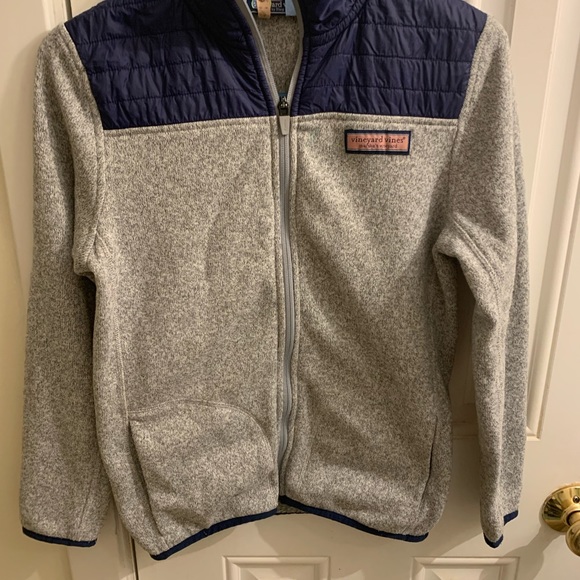 Vineyard vines zip up Boys size medium 12 to 14 - Picture 2 of 3
